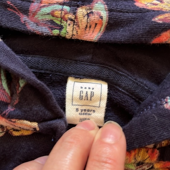 GAP Butterfly Zip Up Hoodie, 5 - Picture 3 of 6